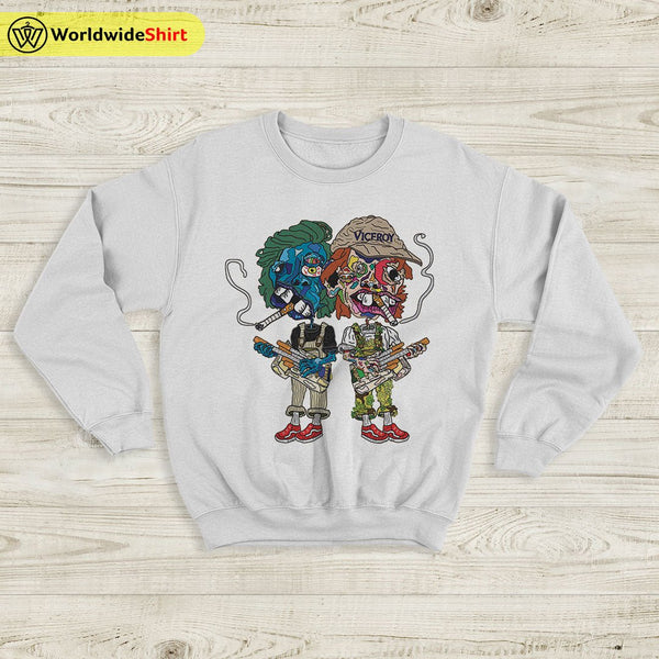 Mac DeMarco Graphic Viceroy Sweatshirt Mac DeMarco Shirt Music Shirt - WorldWideShirt