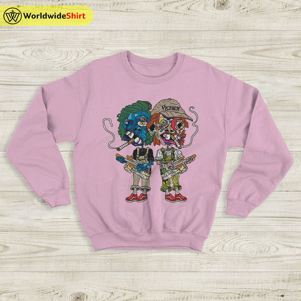 Mac DeMarco Graphic Viceroy Sweatshirt Mac DeMarco Shirt Music Shirt - WorldWideShirt
