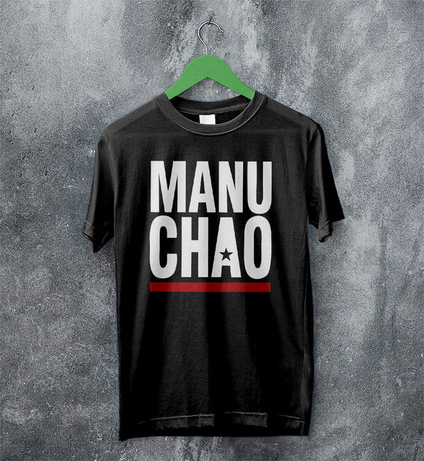 Manu Chao Logo T Shirt Manu Chao Shirt Bella Canvas - WorldWideShirt