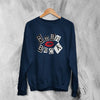 Mean Girls Geek Sweatshirt Nerd Mean Girls Shirt Movie Burn Book Lover Crewneck - Navy Blue - WorldWideShirt