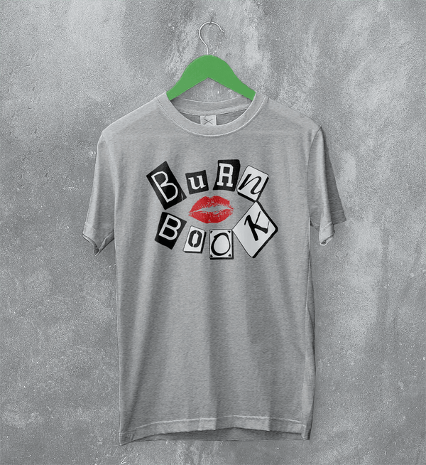Mean Girls Geek T-Shirt Nerd Mean Girls Shirt Movie Burn Book Lover Tee - Sport Grey - WorldWideShirt