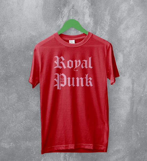 Mean Girls Royal Punk T-Shirt Movie Mean Girls Shirt Romcom Tee - Red - WorldWideShirt