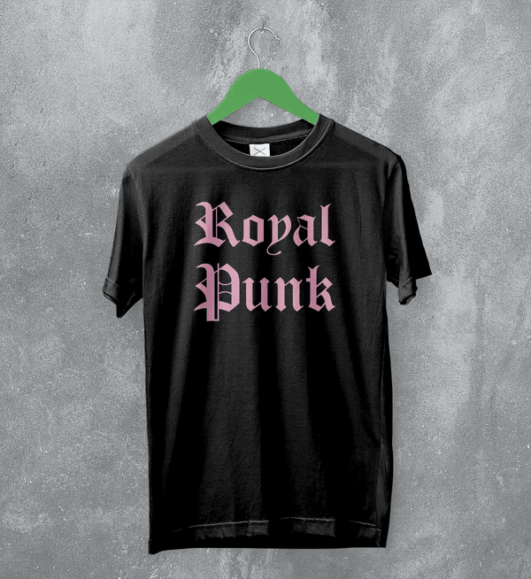 Mean Girls Royal Punk T-Shirt Movie Mean Girls Shirt Romcom Tee - Black - WorldWideShirt