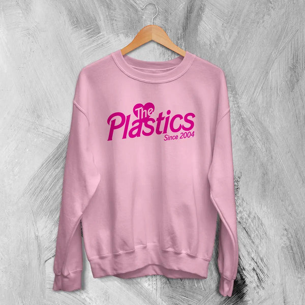 Mean Girls Since 2004 Sweatshirt The Plastics Shirt Mean Girls Tee Movie Merch - Light Pink - WorldWideShirt