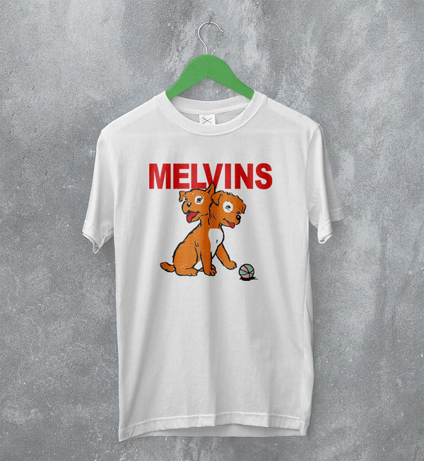Melvins Houdini T-Shirt Two Headed Dog Shirt Sludge Metal Merch - WorldWideShirt