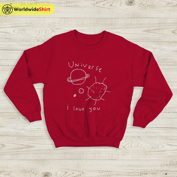 MGG Universe I Love You Sweatshirt Matthew Gray Gubler T-Shirt TV Show Shirt - WorldWideShirt
