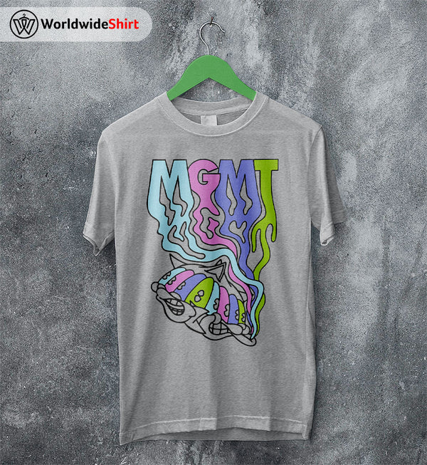 MGMT Congratulations Tour T Shirt MGMT Shirt Music Shirt - WorldWideShirt