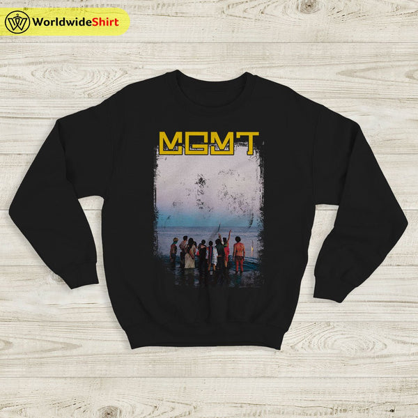 MGMT Oracular Spectacular Tour Sweatshirt MGMT Shirt Music Shirt - WorldWideShirt