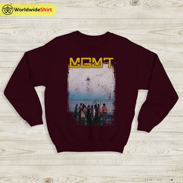 MGMT Oracular Spectacular Tour Sweatshirt MGMT Shirt Music Shirt - WorldWideShirt