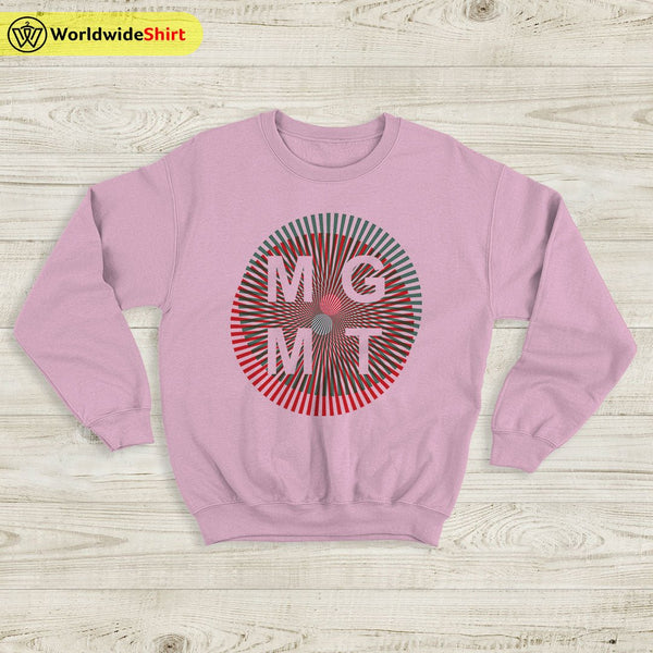 MGMT Vintage 90'S Tour Sweatshirt MGMT Shirt Music Shirt - WorldWideShirt