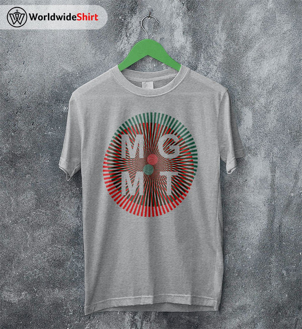 MGMT Vintage 90's Tour T Shirt MGMT Shirt Music Shirt - WorldWideShirt
