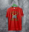 MICHIGAN University T-shirt Football Logo Shirt Michigan Football Merch - Red - WorldWideShirt