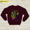 Misfits Skeleton Green Sweatshirt Misfits Shirt Classic Rock Shirt - WorldWideShirt