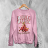 Morgan Wallen Sweatshirt Morgan Wallen Long Live Cowgirls Shirt Western Concert Crewneck - Light Pink - WorldWideShirt
