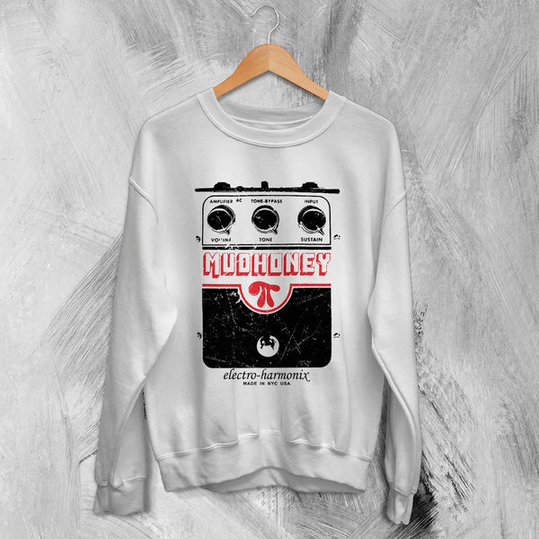 Mudhoney Electro-Harmonix Sweatshirt Rock Band Mudhoney Shirt Music Art Merch - White - WorldWideShirt