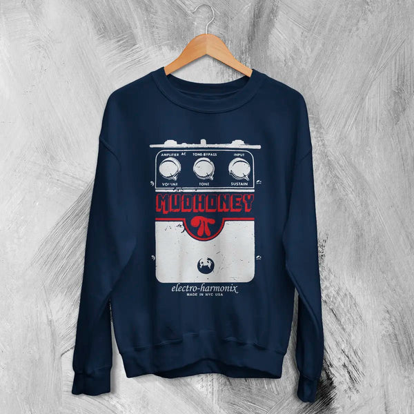 Mudhoney Electro-Harmonix Sweatshirt Rock Band Mudhoney Shirt Music Art Merch - Navy Blue - WorldWideShirt