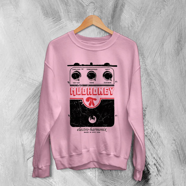 Mudhoney Electro-Harmonix Sweatshirt Rock Band Mudhoney Shirt Music Art Merch - Light Pink - WorldWideShirt