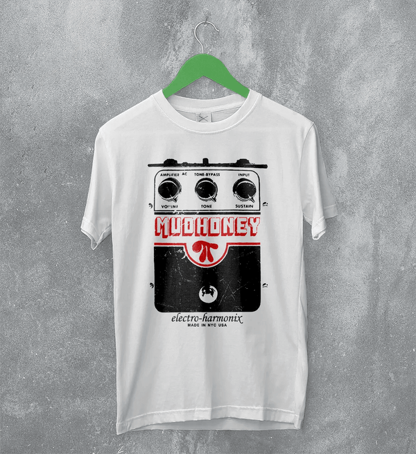 Mudhoney Electro-Harmonix T-Shirt Rock Band Mudhoney Shirt Music Art Merch - White - WorldWideShirt