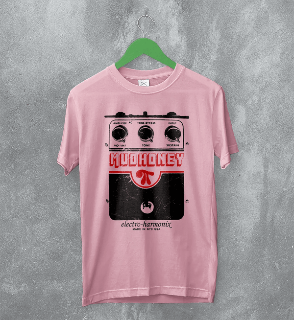Mudhoney Electro-Harmonix T-Shirt Rock Band Mudhoney Shirt Music Art Merch - Light Pink - WorldWideShirt