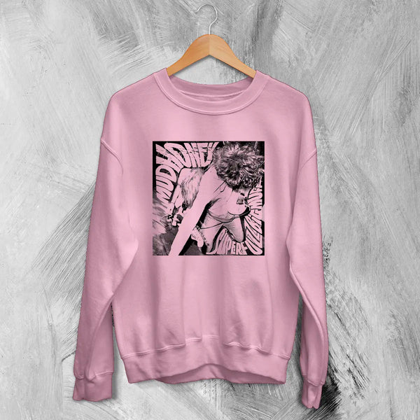 Mudhoney Superfuzz Bigmuff Sweatshirt Rock Album Mudhoney Shirt Music Merch - Light Pink - WorldWideShirt