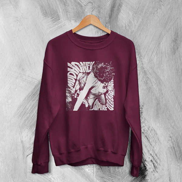 Mudhoney Superfuzz Bigmuff Sweatshirt Rock Album Mudhoney Shirt Music Merch - Red Maroon - WorldWideShirt