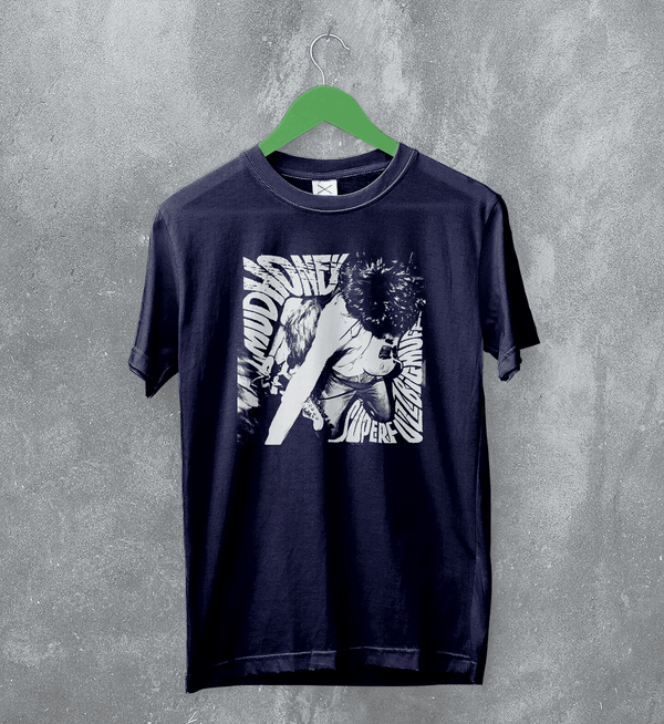 Mudhoney Superfuzz Bigmuff T-Shirt Rock Album Mudhoney Shirt Music Merch - Navy Blue - WorldWideShirt
