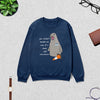 Neil The Seal Sweatshirt Dont Control Me Shirt Neil The Seal Viral Animal Lover Crewneck - Navy Blue - WorldWideShirt