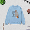 Neil The Seal Sweatshirt Dont Control Me Shirt Neil The Seal Viral Animal Lover Crewneck - Blue - WorldWideShirt