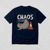 Neil The Seal T-Shirt Chaos is My Hobby Shirt Neil The Seal Viral Animal Tee - Navy Blue - WorldWideShirt