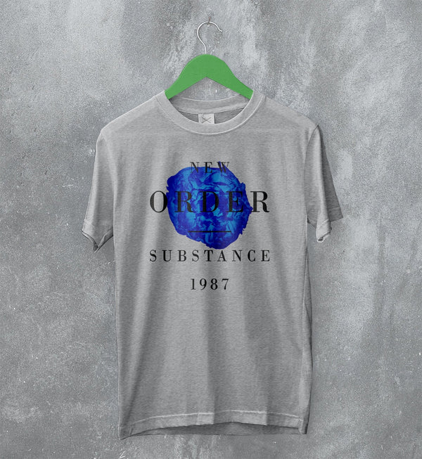 New Order T-Shirt Substance 1987 Shirt Post - Punk Band Merch - WorldWideShirt