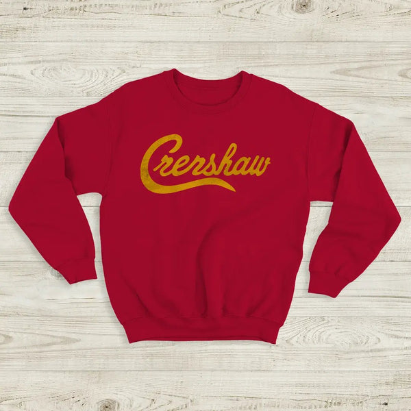 Nipsey Hussel Crenshaw Sweatshirt Rapper Album Shirt Nipsey Hussel Merch - Red - WorldWideShirt
