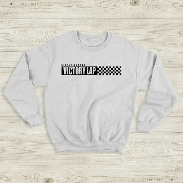 Nipsey Hussel Victory Lap Sweatshirt Album Hip Hop Merch Nipsey Hussel Shirt - White - WorldWideShirt