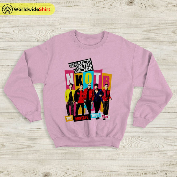 NKOTB Mixtape 2019 Sweatshirt New Kids On The Block Shirt NKOTB - WorldWideShirt