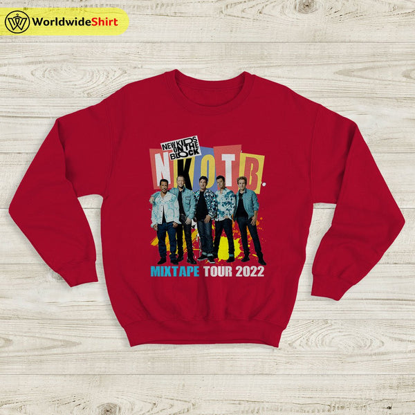 NKOTB Mixtape 2022 Sweatshirt New Kids On The Block Shirt NKOTB - WorldWideShirt