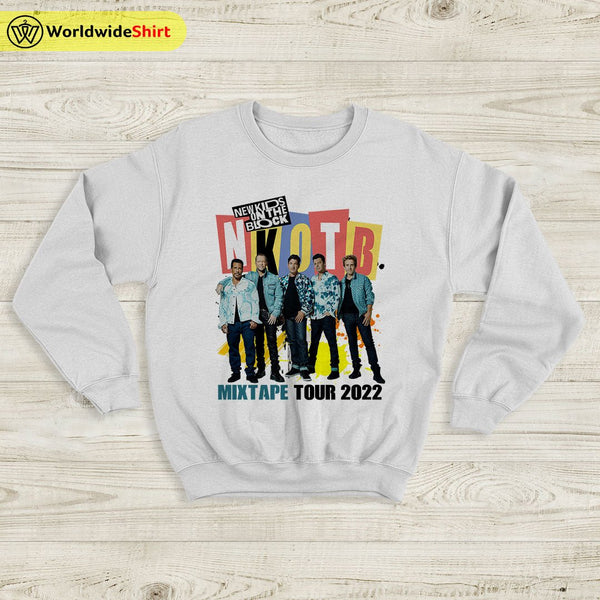 NKOTB Mixtape 2022 Sweatshirt New Kids On The Block Shirt NKOTB - WorldWideShirt