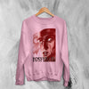 Nosferatu Vampire Sweatshirt Horror Nosferatu Shirt Nightmare Movie Crewneck - Light Pink - WorldWideShirt