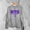 NYU Sweatshirt New York University Shirt Best New York Merch - Sport Grey - WorldWideShirt