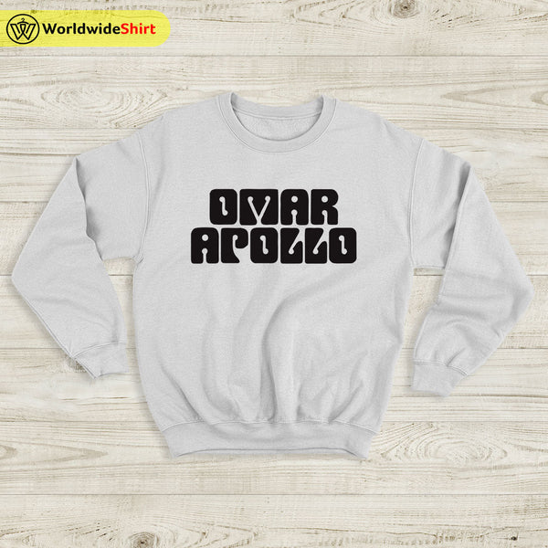 Omar Apollo Logo Sweatshirt Omar Apollo Shirt Music Shirt - WorldWideShirt