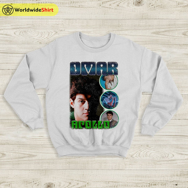 Omar Apollo Vintage 90's Sweatshirt Omar Apollo Shirt Music Shirt - WorldWideShirt