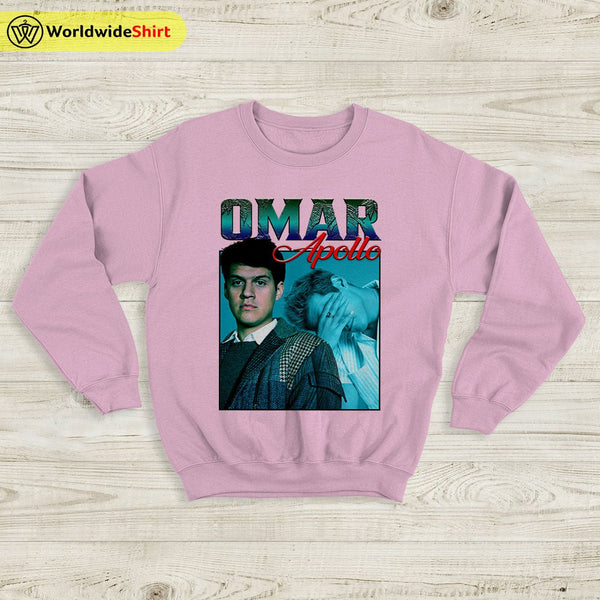 Omar Apollo Vintage Raptee Sweatshirt Omar Apollo Shirt Music Shirt - WorldWideShirt