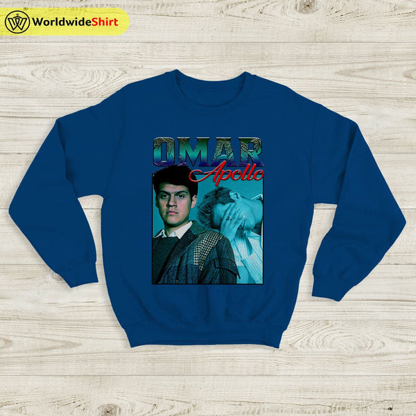 Omar Apollo Vintage Raptee Sweatshirt Omar Apollo Shirt Music Shirt - WorldWideShirt