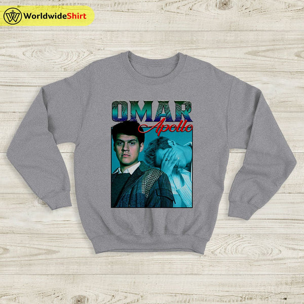 Omar Apollo Vintage Raptee Sweatshirt Omar Apollo Shirt Music Shirt - WorldWideShirt