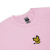 Pichu Embroidered Pokémon Sweatshirt – Minimalist Gen 1 Style - Light Pink - WorldWideShirt