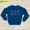 Pink Floyd Album Icon Sweatshirt Pink Floyd Shirt Music Shirt - WorldWideShirt