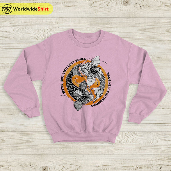 Pink Floyd Two Lost Souls Sweatshirt Pink Floyd Shirt Music Shirt - WorldWideShirt