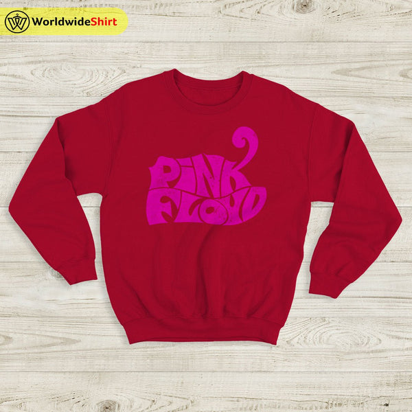 Pink Floyd Vintage Logo Sweatshirt Pink Floyd Shirt Music Shirt - WorldWideShirt