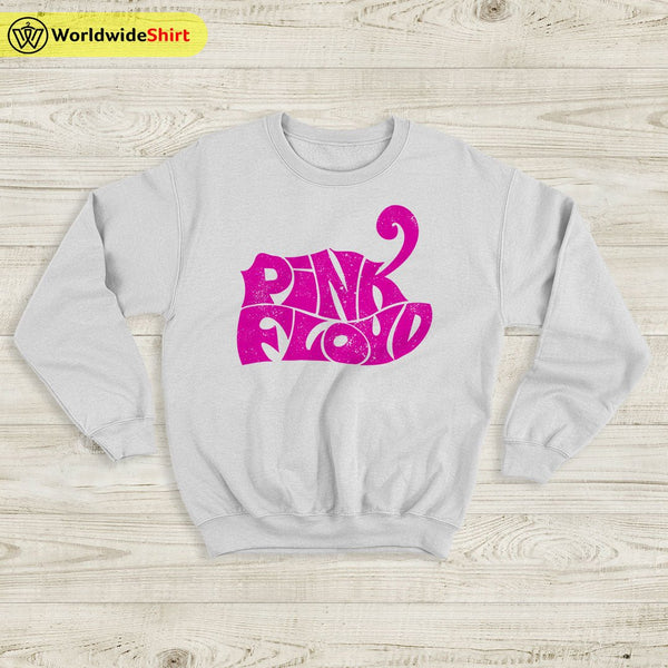 Pink Floyd Vintage Logo Sweatshirt Pink Floyd Shirt Music Shirt - WorldWideShirt