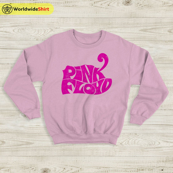 Pink Floyd Vintage Logo Sweatshirt Pink Floyd Shirt Music Shirt - WorldWideShirt