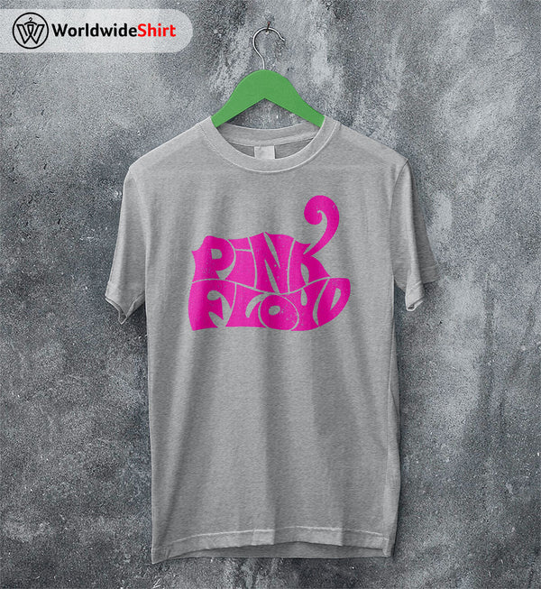 Pink Floyd Vintage Logo T shirt Pink Floyd Shirt Music Shirt - WorldWideShirt