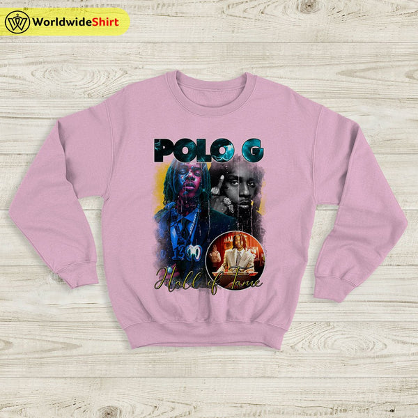 Polo G Vintage 90s Sweatshirt Polo G Shirt Rapper Shirt - WorldWideShirt